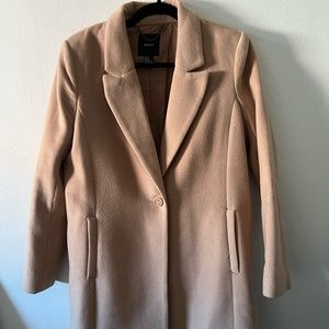 Forever 21 Camel Peacoat